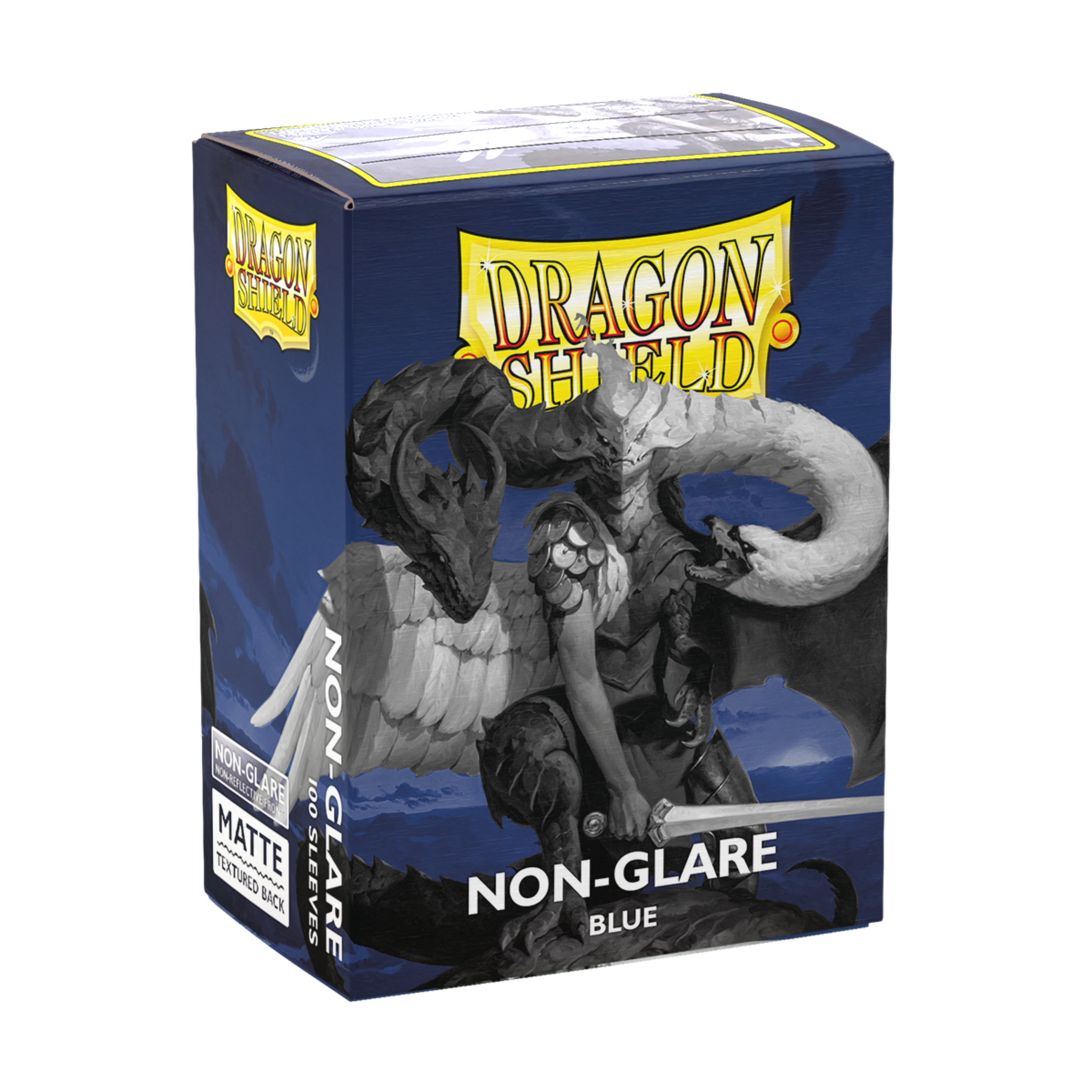 Dragon Shield Blue Non-Glare Matte Sleeves 100ct - A Muse N Games